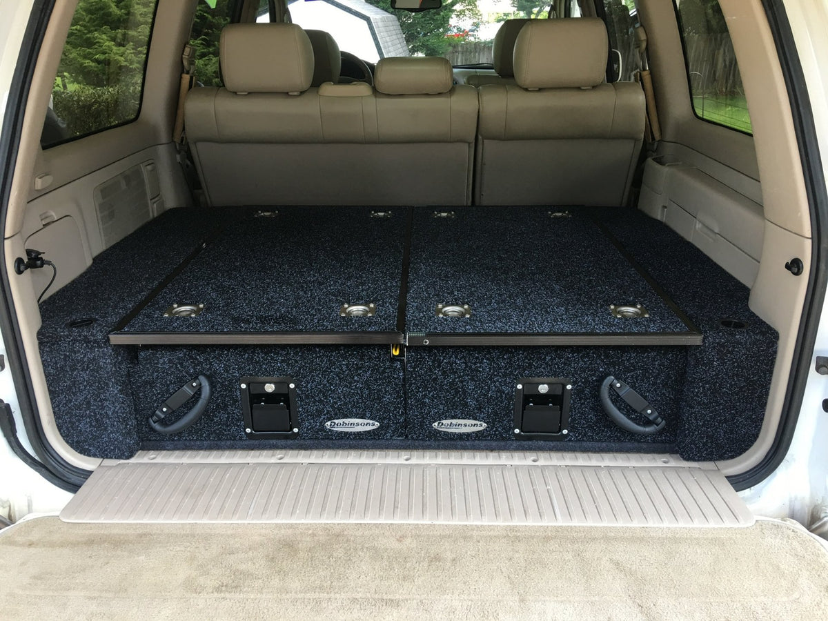 Dobinsons Rear Dual Roller Drawer System for Lexus LX470 with