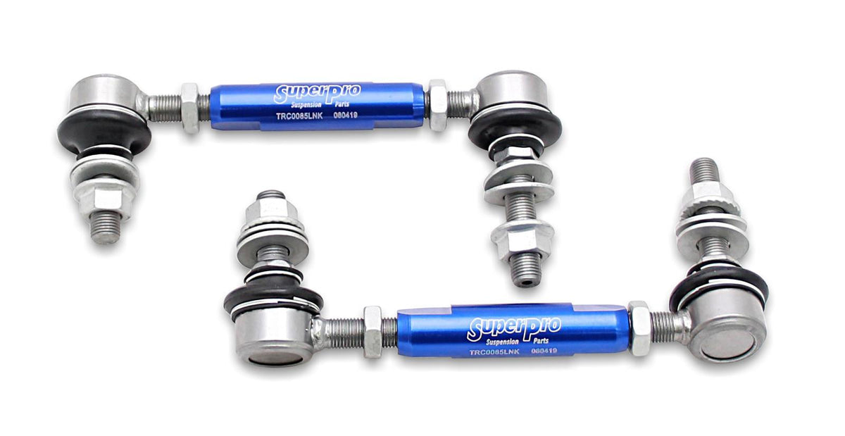 Front Sway Bar Link Kit - Heavy Duty Adjustable (4Runner, FJ