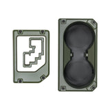 V2 Oversize Cup Holder + Shifter/Shift Gate Trim Rings (2014-2021 Tundra) - ARMY GREEN