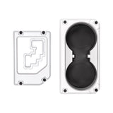 V2 Oversize Cup Holder + Shifter/Shift Gate Trim Rings (2014-2021 Tundra) - WHITE