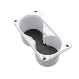 V2 Oversize Cup Holder + Shifter/Shift Gate Trim Rings (2014-2021 Tundra) - WHITE
