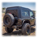 Turn Offroad 07-18 Jeep JK 2 Door Safari Hardtop 2-Piece - White