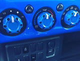 Climate Knobs (FJ Cruiser) - RED