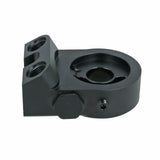BOOST Products Billet Oil Filter Sandwich Plate Adapter  w/ Thermostat, black anodized