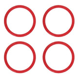 Vent Rings (2014-2021 Tundra) - RED