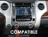 Climate Knobs (2014-2021 Tundra Dual Zone) - 2 PACK - BLACK