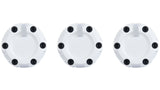 Climate Knobs (FJ Cruiser) - WHITE