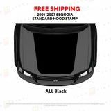 2001 - 07 Sequoia Hood Stamp