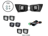 LED Fog Light Pod Replacements Brackets Kit For 2012-2015 Toyota Tacoma