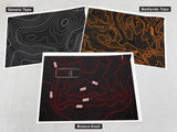 Topo Glovebox Overlay Kit (Printed Series) - 2021+ Bronco