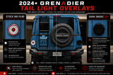 Tail Light Overlays - 2024+ Grenadier
