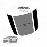 2025+ 4Runner Apex Hood Fangs