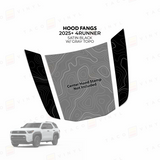 2025+ 4Runner Apex Hood Fangs