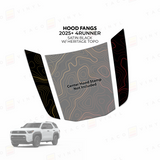 2025+ 4Runner Apex Hood Fangs