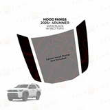 2025+ 4Runner Apex Hood Fangs