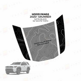 2025+ 4Runner Apex Hood Fangs