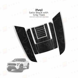 2024+ Tacoma Fury Hood Scoop Stamp (W/ Long Fangs)