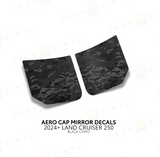 2024+ Land Cruiser 250 Aero Cap Mirror Decals