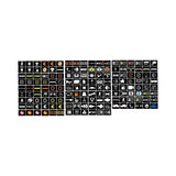 Auxiliary Switch Labels (Upfitter) - 2024+ Tacoma / Land Cruiser / 2025+ 4Runner