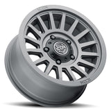 ICON Alloys Recon SLX, Charcoal, 17 x 8.5 / 6 x 5.5, 0mm Offset, 4.75" BS SKU: 3617858347CH