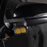 Side Mirror Ditch Light Mount Kit (3rd Gen Tacoma)