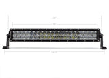 22" Bumper Hidden LED Light Bar Brackets Kit For 2010-2018 Dodge 2500/3500