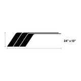Universal Retro Side Stripes
