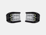 Low Profile Ditch Light Brackets Kit For 2016-2023 Toyota Tacoma