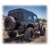 Turn Offroad 07-18 Jeep JK 2 Door Safari Hardtop 2-Piece - White