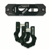 Color Matched Recessed Winch Shackle & Fairlead Kit + 3/4” Extreme Duty Aluminum Shackles (ceramic coated)lifetime warranty