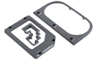 Cup Holder/Shifter/Shift Gate Trim Rings (2014-2021 Tundra) - CEMENT