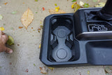 Oversize Cup Holder with Tray (2016-2023 Tacoma) - BLACK