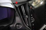 3D Carbon Center AC Vent Outer Trim Overlays - 2022+ WRX