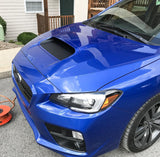 3D Carbon Hood Scoop Overlay - 2015-2021 Subaru WRX / STI