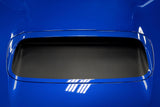 3D Carbon Hood Scoop Overlay - 2015-2021 Subaru WRX / STI