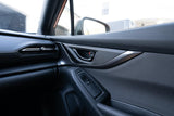 3D Carbon Interior Door Handle Trim Overlay Part 1 - 2022+ Subaru WRX