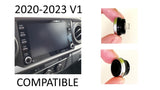 Radio Knobs (2020-2023 Tacoma V1) - LUNAR ROCK