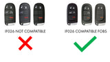 Injection Fob IF026 (Jeep Smart) - BLUE