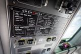 Overhead Control Panel Offroad Operation Reference Plate - 2024+ Grenadier / Quartermaster