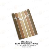 4Runner Rear Window Stripes