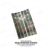 4Runner Rear Window Stripes