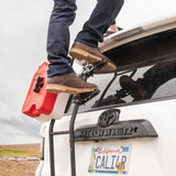 Single Bolt-On Step for Gobi and Other Non-Angled Ladders with Ladder Lock Bushings