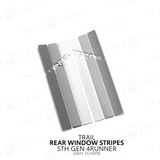 4Runner Rear Window Stripes