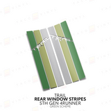 4Runner Rear Window Stripes