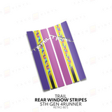 4Runner Rear Window Stripes