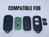 Injection Fob IF005 (2007 FJ Cruiser / 1st Gen Tundra) - RED