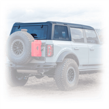 Turn Offroad 2021+ Ford Bronco 4-Door Hardtop - Black/Wiper & Defrost