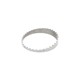 Pie Cut with Spigot - Male Segment - super tight Radius - 15°