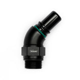 Quick Click - High Flow - Male Fitting to ORB -AN - 45°