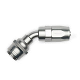Quick Click Female Hose End -AN - 45°